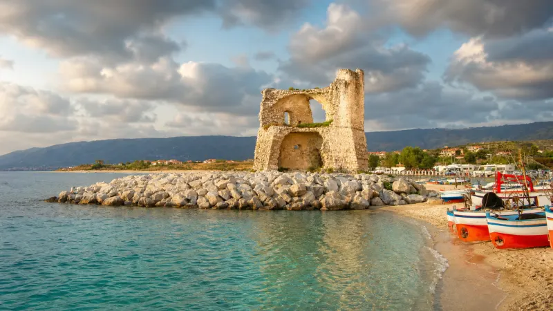Case vacanza Briatico con veranda vista mare a Sant’Irene sulla Costa degli Dei