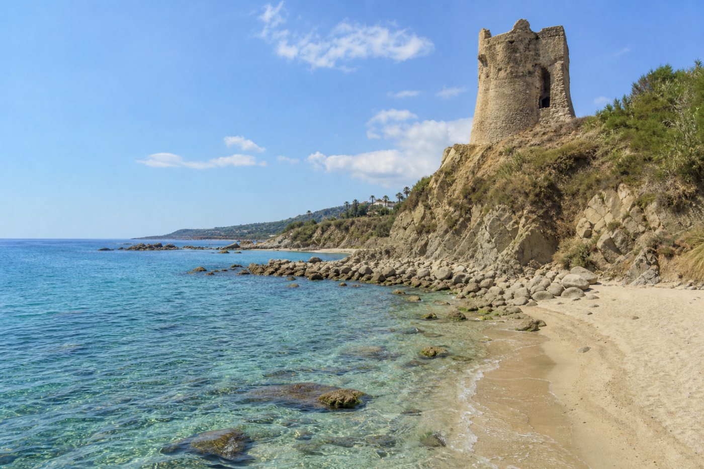 Torre Ruffa Ricadi con torre saracena